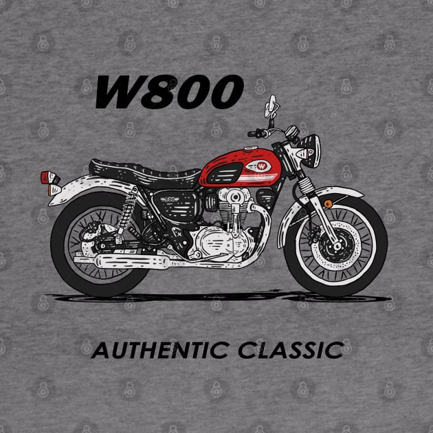 Kawasaki W800 Classic by Hilmay